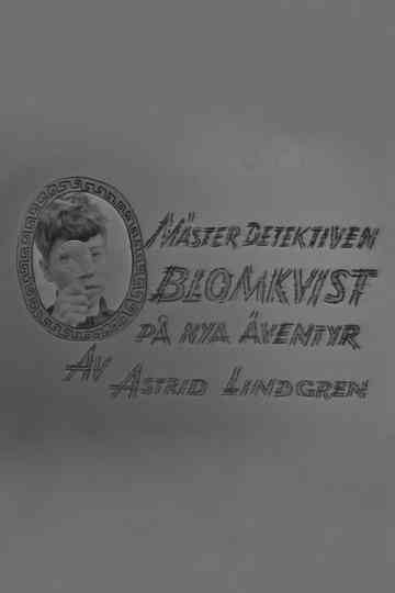 Mästerdetektiven Blomkvist på nya äventyr Poster