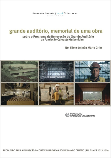 Grande Auditório, memorial de uma obra