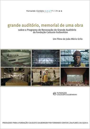 Grande Auditório, memorial de uma obra Poster
