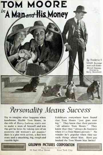 A Man And His Money Poster