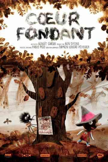 Melting Heart Cake Poster