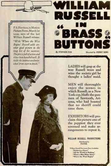 Brass Buttons Poster