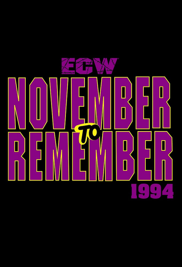 ECW November to Remember 1994