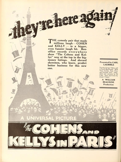 The Cohens and the Kellys in Paris