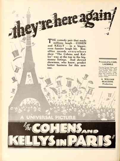 The Cohens and the Kellys in Paris Poster