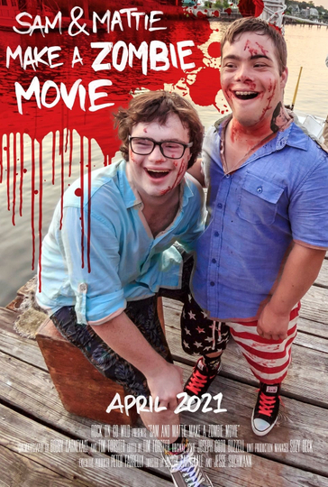 Sam & Mattie Make a Zombie Movie Poster