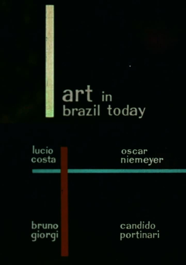 Art in Brazil Today Poster