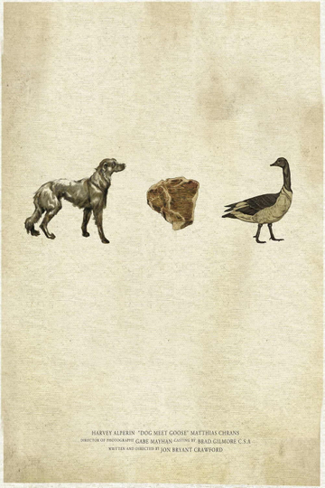 Dog Meet Goose Poster