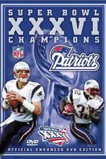 Super Bowl XXXVI Champions New England Patriots Poster