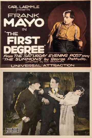 The First Degree Poster