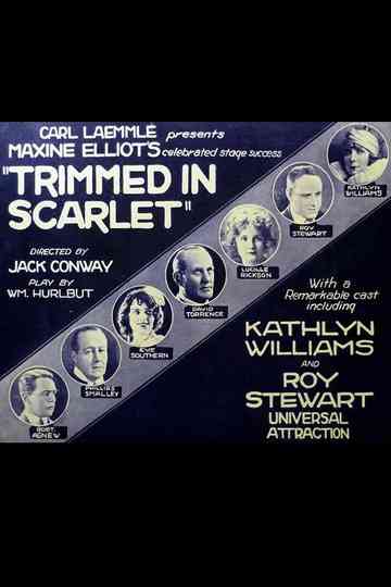 Trimmed in Scarlet Poster