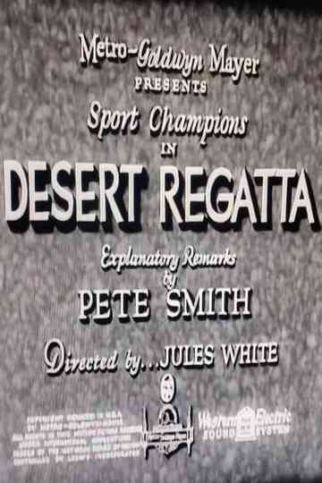 Desert Regatta Poster