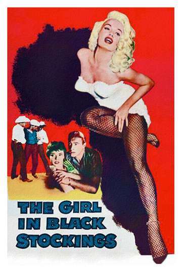 The Girl in Black Stockings Poster