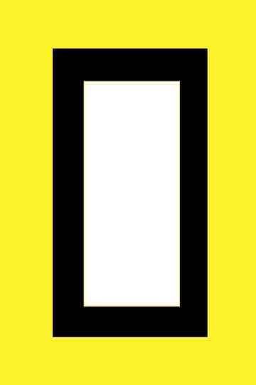 yellow distress Poster