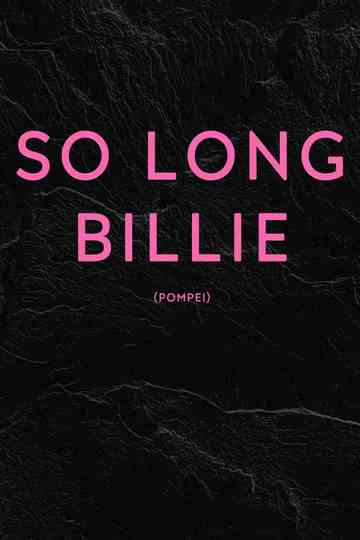 So Long Billie Poster