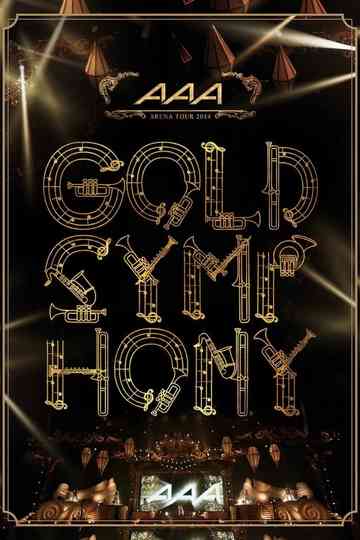 AAA ARENA TOUR 2014 -Gold Symphony- Poster