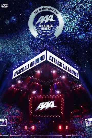AAA 2nd Anniversary Live -5th ATTACK 070922- Nippon Budokan Poster