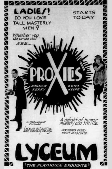 Proxies Poster