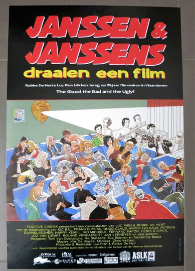 Janssen  Janssens draaien een film Poster