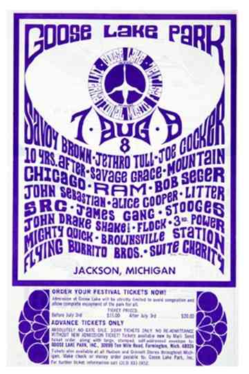 Goose Lake International Music Festival Poster
