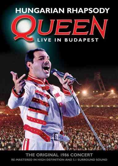 Queen Live in Boedapest poster