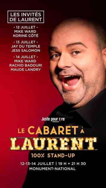 Cabaret à Laurent Paquin 2019 Poster