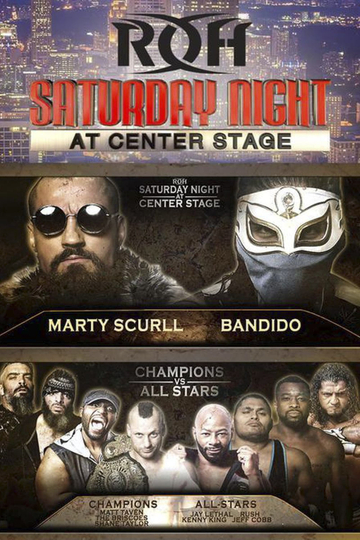 ROH Saturday Night At Center Stage Poster