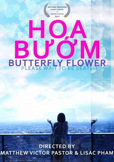 Butterfly Flower Poster
