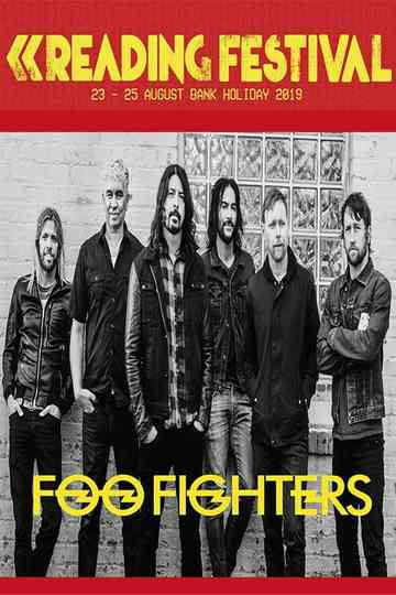 Foo Fighters  Reading Festival Poster