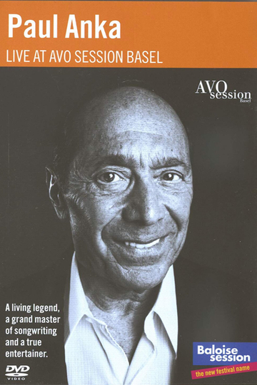 Paul Anka plays Avo Session Poster