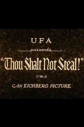 Thou Shalt Not Steal Poster