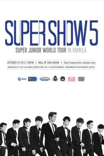 Super Junior World Tour - Super Show 5 Poster
