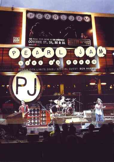 Pearl Jam Live in Texas Poster