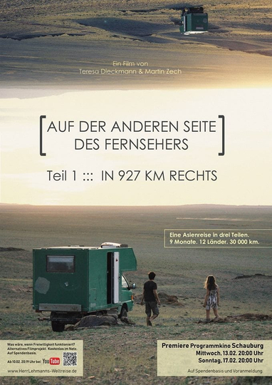 In 927km rechts Teil 1 Auf der anderen Seite des Fernsehers Poster