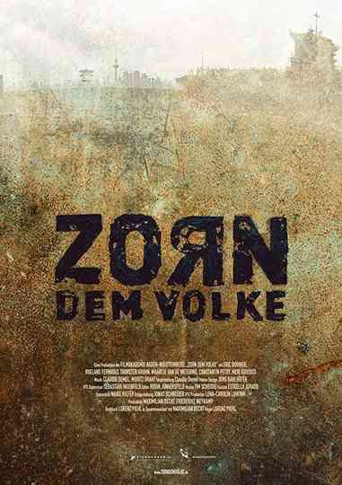 Zorn dem Volke Poster