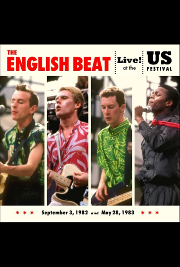 The English Beat: Live at The US Festival, '82 & '83 Poster