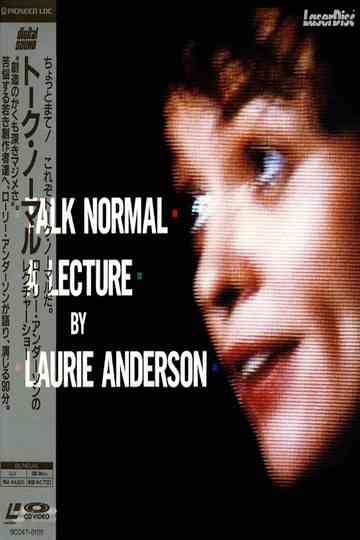Talk Normal Poster