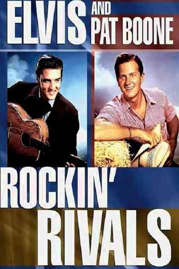 Elvis  Pat Boone Rockin Rivals Poster