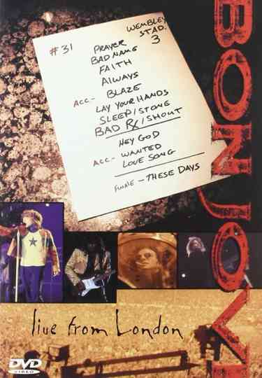 Bon Jovi | Live from London Poster