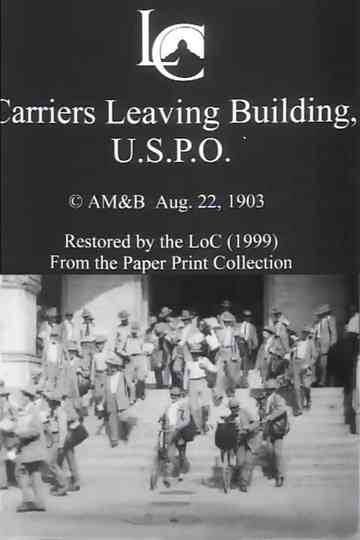 Carriers Leaving Building USPO Poster