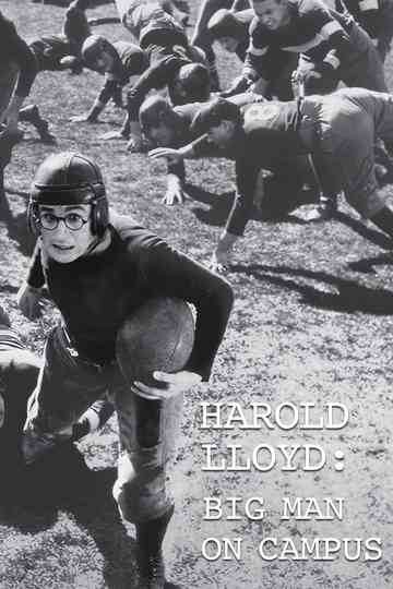 Harold Lloyd Big Man on Campus Poster