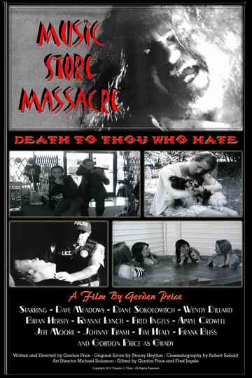Music Store Massacre Poster
