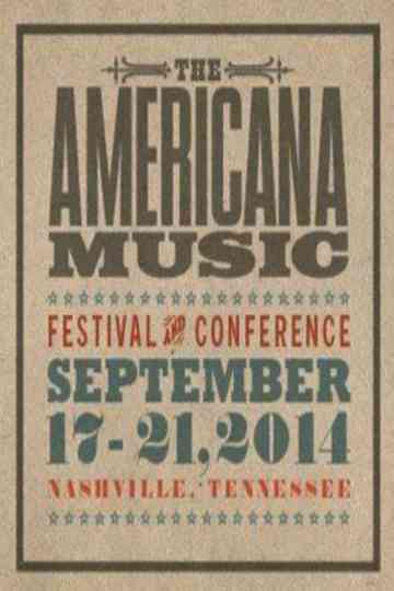 ACL Presents Americana Music Festival 2014 Poster