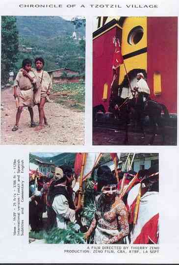 Chroniques dun village tzotzil Poster