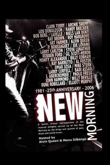 New Morning  25th Anniversary Poster
