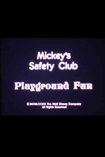 Mickey's Safety Club: Playground Fun Poster