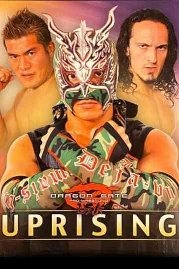 Dragon Gate USA Uprising Poster