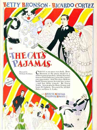 The Cat's Pajamas Poster