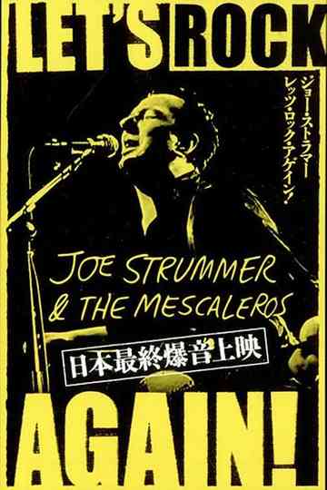 Joe Strummer  The Mescaleros Lets Rock Again Poster