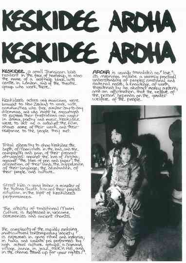 Keskidee Aroha Poster